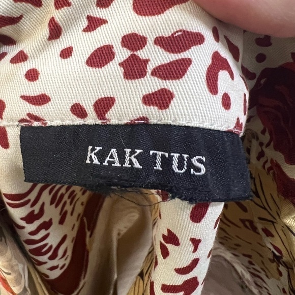 NWOT Kaktus Animal Print 3/4 Sleeve Blazer & Matching Tank Top - Picture 4 of 4